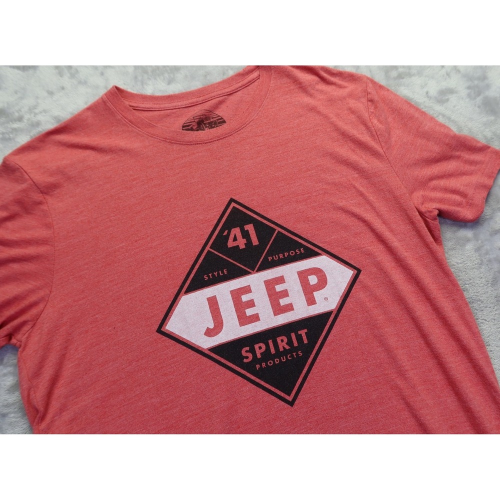 Jeep 41"‎ Jeep Spirit 4x4 T Shirt Men's Size M Camping Kayaking Mountain Biking